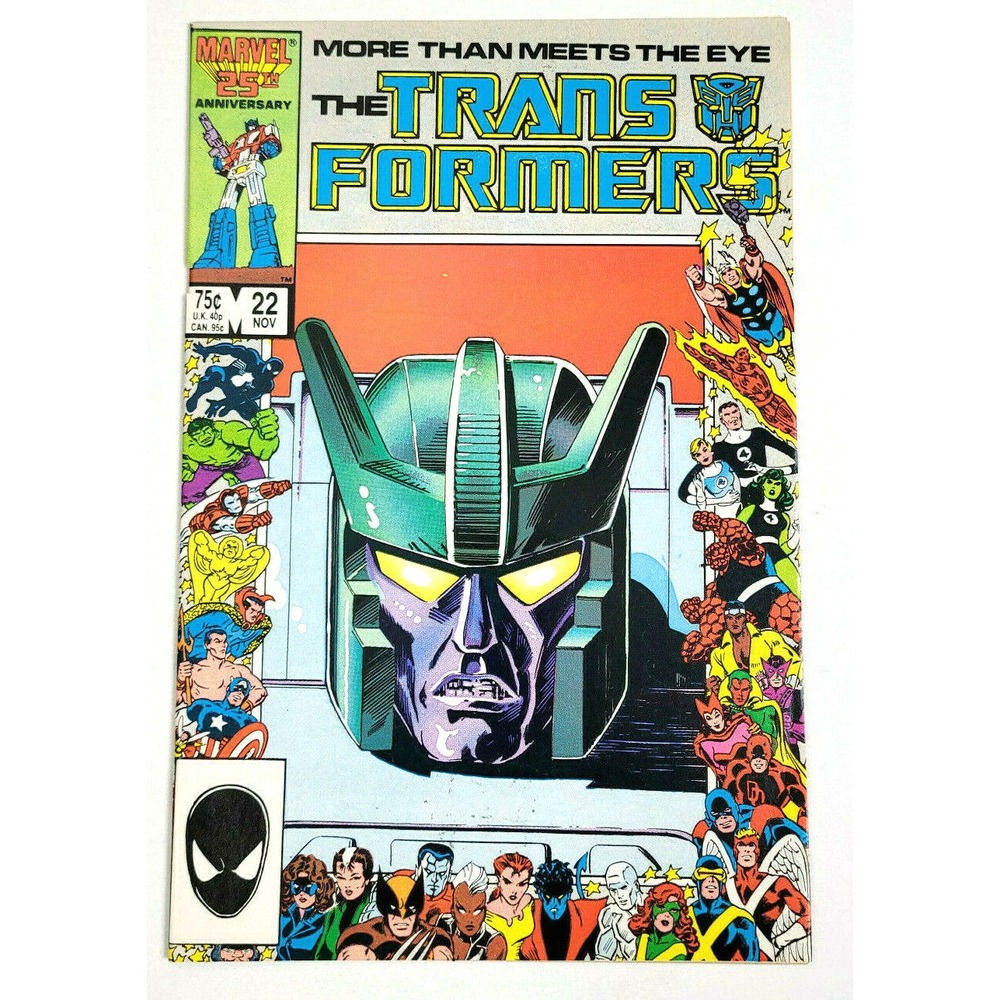 TRANSFORMER # 22 - (1986)‎ -  1ST APP STUNTICONS / TRANSFORMERS G1 COMICS